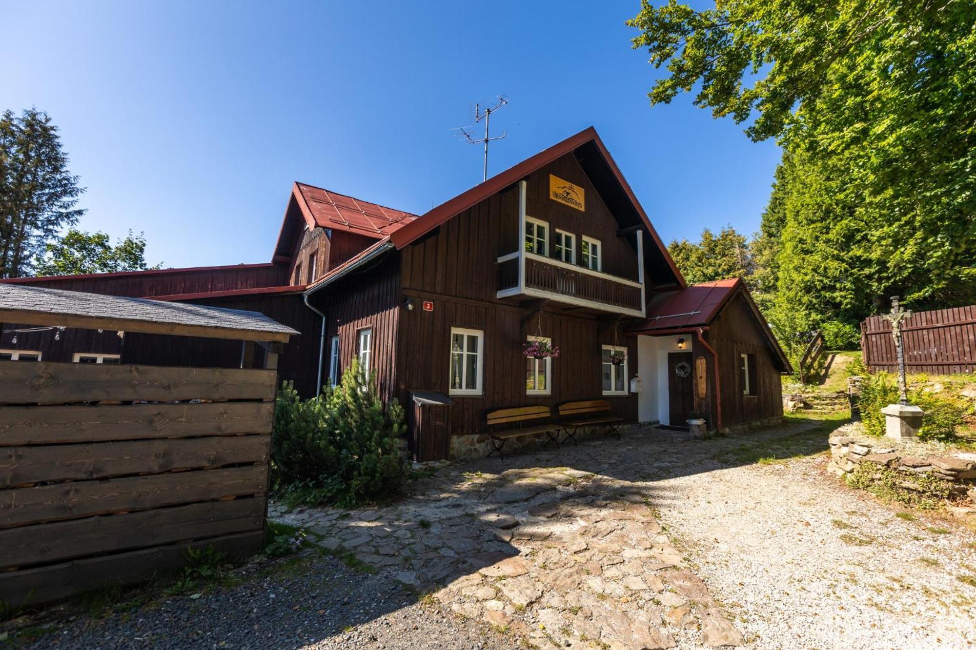 Hotel Belvederská chalupa Železná Ruda Exterior foto